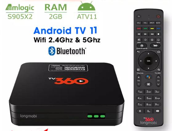TV Box Viettel 360 - Up ROM ATV - Xem miễn phí trọn đời - Điều Khiển Giọng Nói