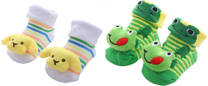 Product Introduction of 0-12Months Baby Assorted 3D Design Cartoon Anti-Slip Cotton Baby Socks Kid Newborn 11
