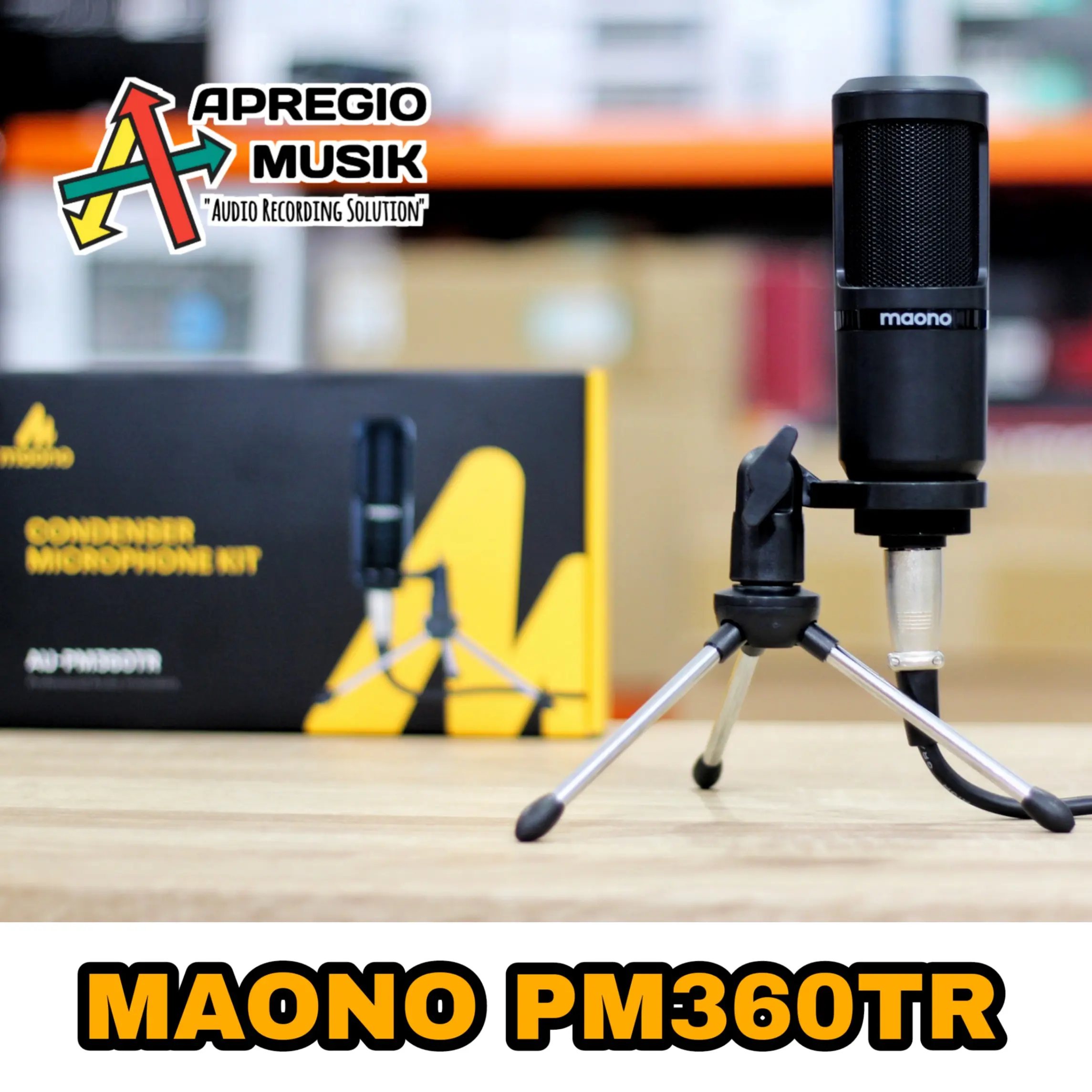 Maono AU PM360TR PM 360 TR Microphone Condensor Mikrofon Wireless