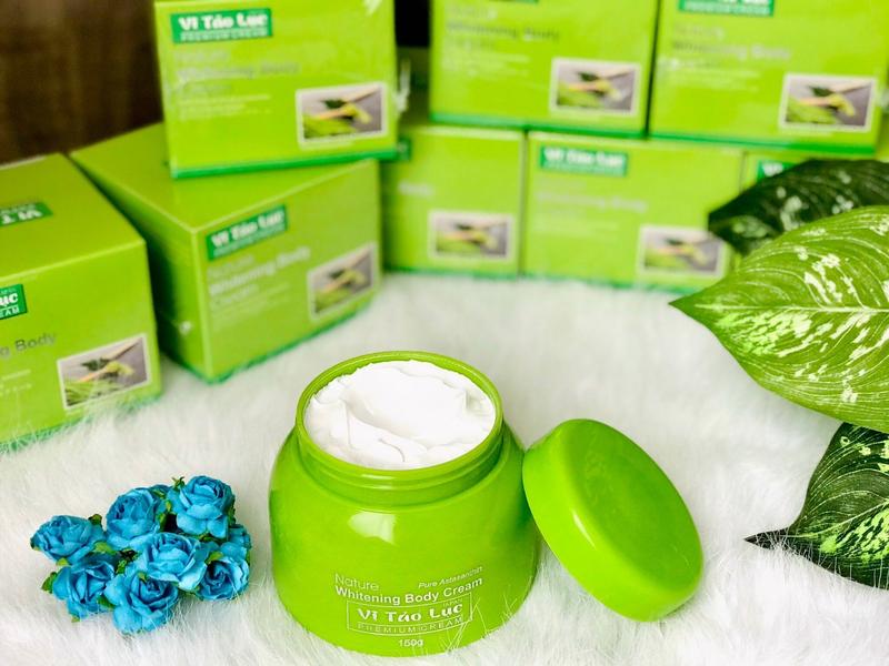 Product Introduction of Chính hãng - Dưỡng trắng da toàn thân Vi tảo lục nhật 150g 1