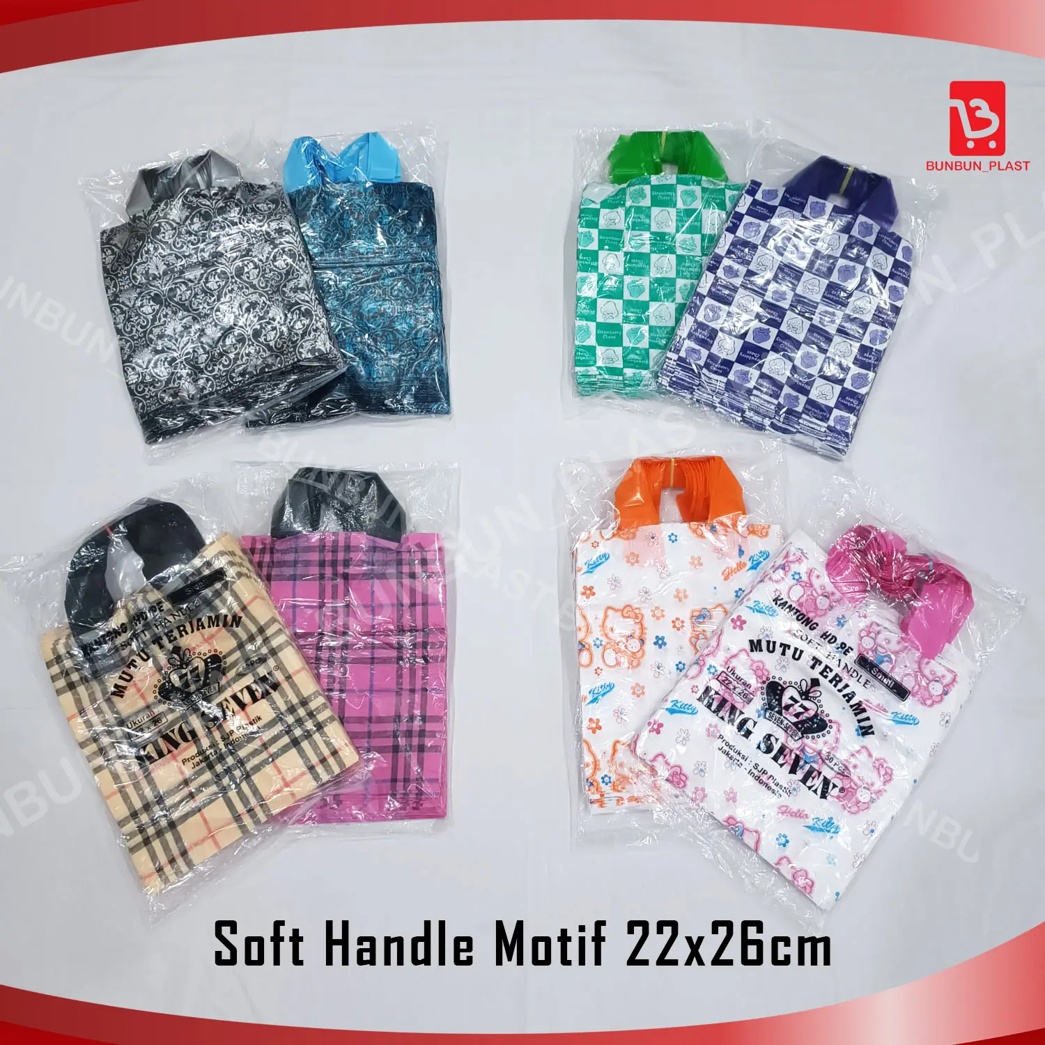 PLASTIK SOFT HANDLE MOTIF 22X26CM