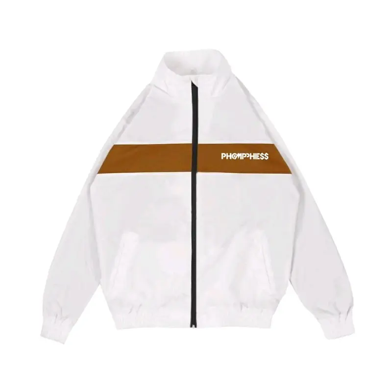 Jaket Parasut Track Suit Jaket Pria Wanita Kekinian Bahan Taslan JN Terbaik 0