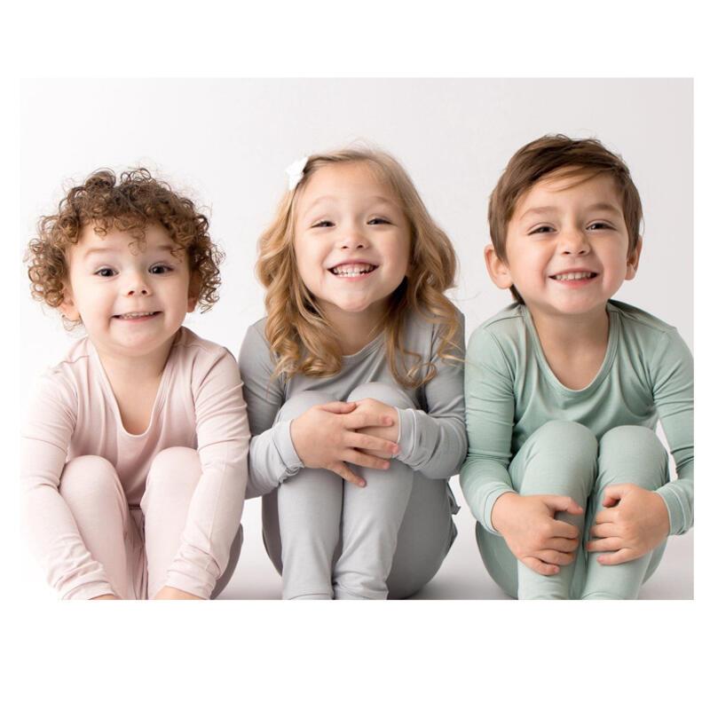 Product Introduction of Children's bamboo fiber jumpsuit, spring and autumn long sleeved newborn baby crawling clothes, zippered pajamas 33