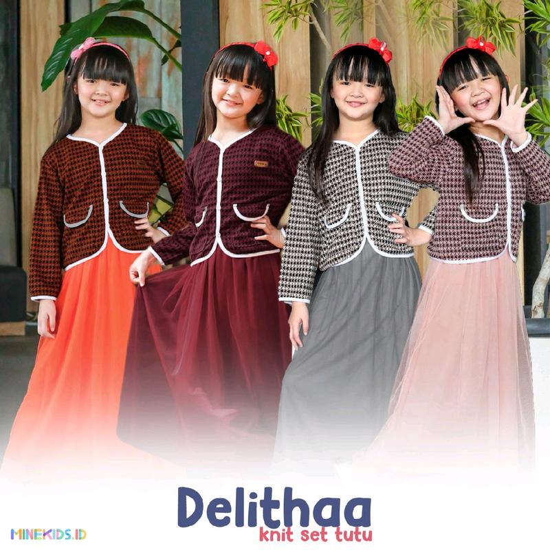 Delithaa Knit Set Tutu By minekids 0