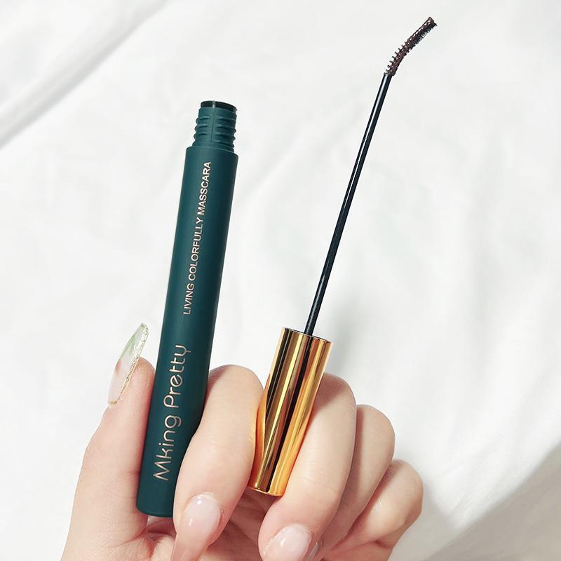Product Introduction of Mascara Màu, Dành Cho Phụ Nữ, Uốn Cong Dài, Cực Dài, Chống Nhòe, Bền, Không Thấm Nước Và Chống Mồ Hôi, Đầu Cọ Mịn 17