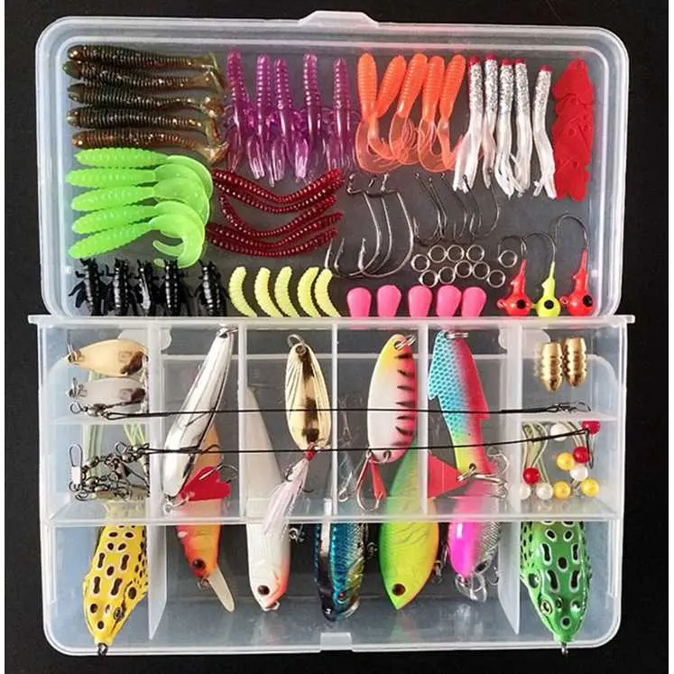 Umpan Casting 1 Box Lengkap 1 Set Umpan Catsing Gabus Soft Frog 1 Set Lengkap Umpan Casting Toman Umpan Casting Hampala Umpan Casting Gabus Ikan Laut 3