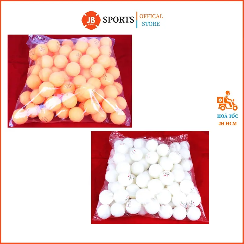 Set 50/30 Quả Bóng Bàn HUIESON 3 Sao, Banh Bóng Bàn Chất Lượng Tốt Giá Rẻ 0