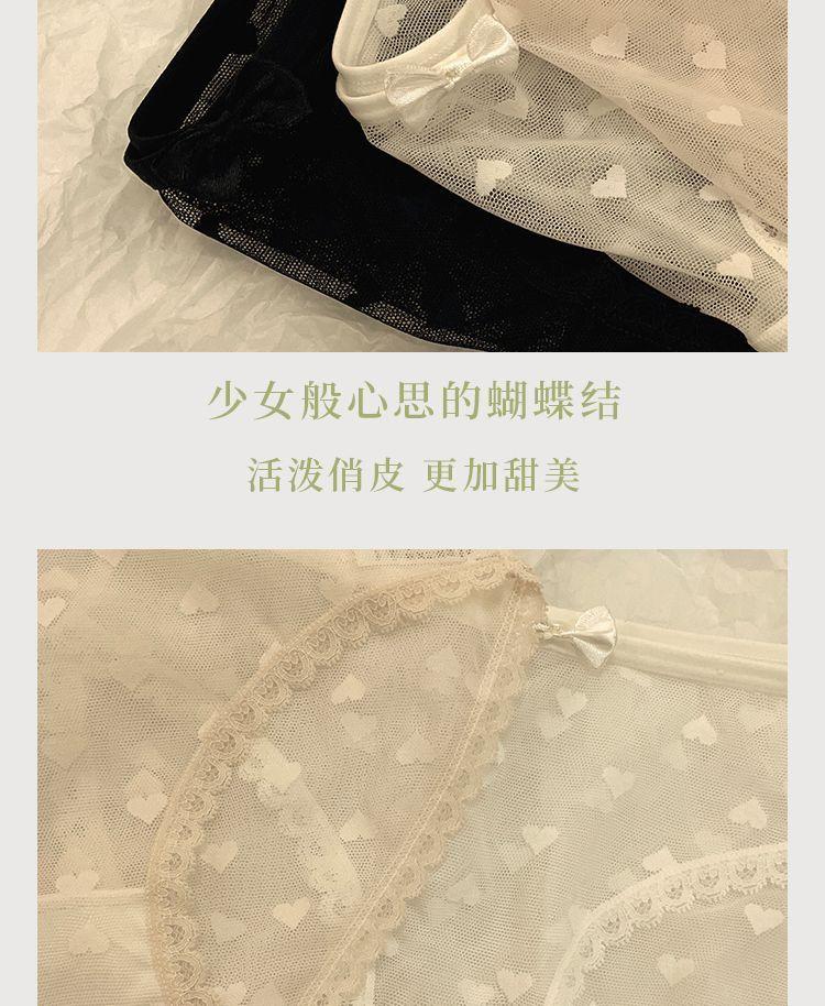 Product Introduction of Đồ Lót Ren, Dành Cho Nữ, Chất Liệu Cotton, Kháng Khuẩn, Thích Hợp Cho Học Sinh, Gợi Cảm Và Cá Nhân Hóa, Thiết Kế Quyến Rũ, cạp vừa, Quần Lót Không Đường May An Toàn, Bộ Sưu Tập 2364 Người 16