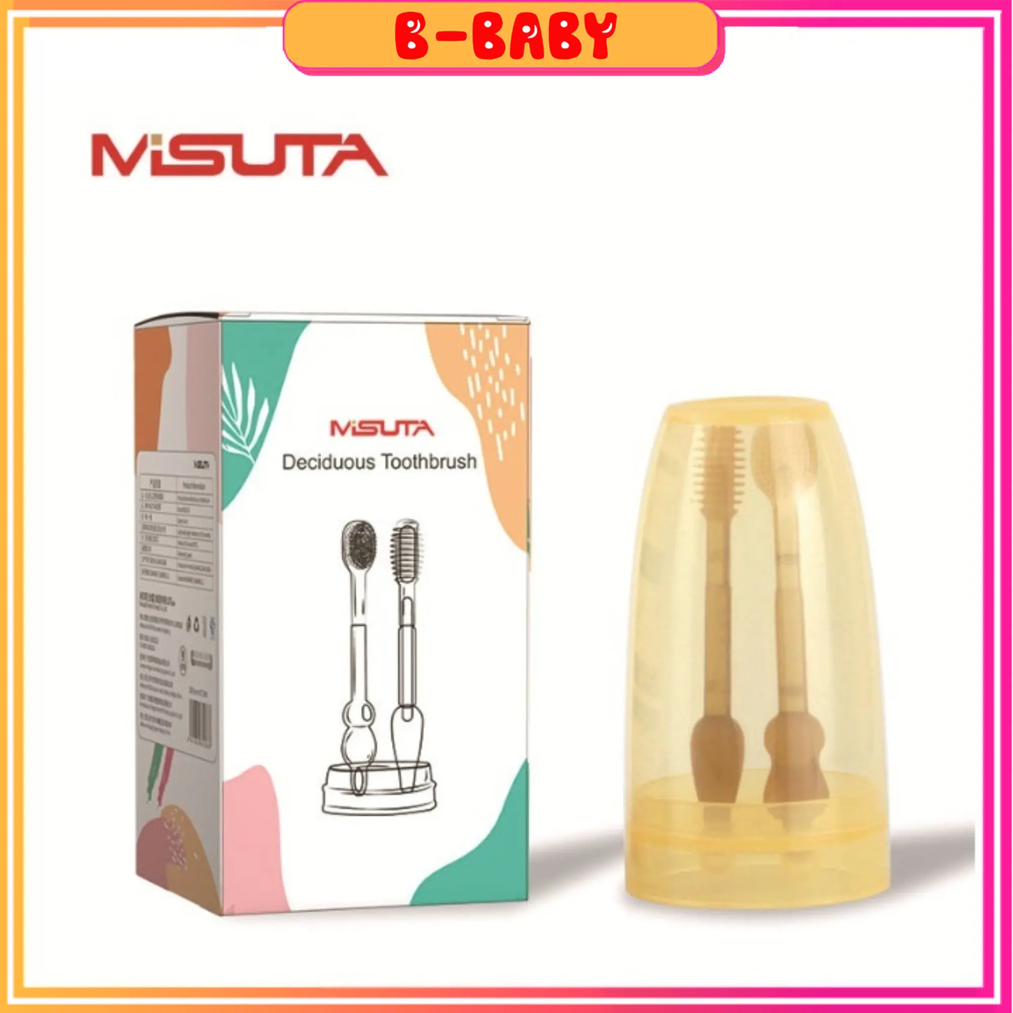 Set rơ lưỡi silicon cho bé sơ sinh chính hãng Misuta Voi
