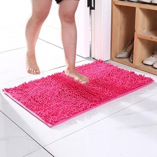 Product Introduction of Nordic Style Soft Plush Chenille Non Slip Bathroom Bath Mat Water Absorption Floor Door Mat Toilet Rug Home Decoration Carpet 4