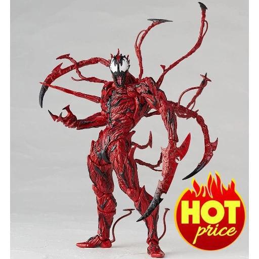 Mô Hình Carnage Red Venom Revoltech Full Box