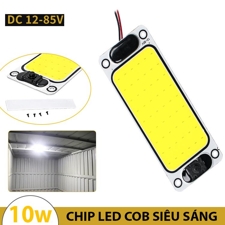 Đèn thùng xe tải đèn trần xe COB siêu sáng 12-85V