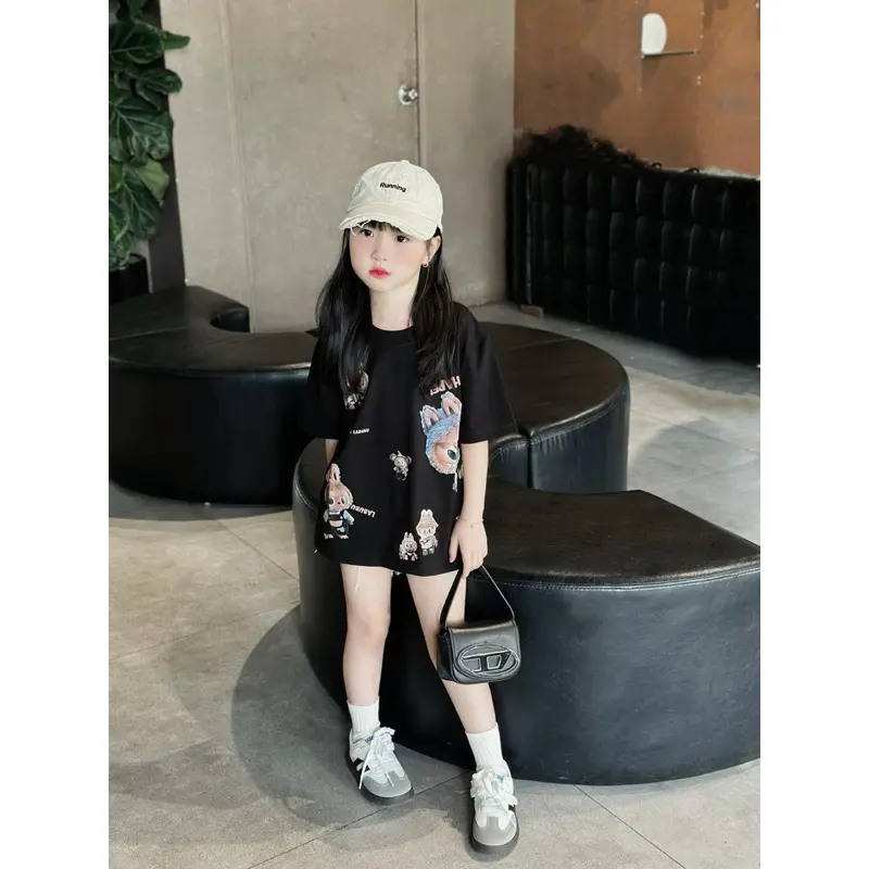 Áo phông cho bé la bu bu Chapel, áo thun cho bé trai,bé gái,bố mẹ.TPKIDS.[M765] 1