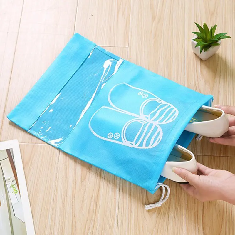 Túi đựng giày dép đựng đồ thể thao có dây rút tiện dụng WELIKE 8
