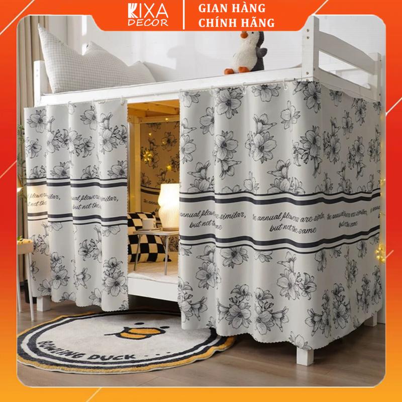 Cản sáng 99% Rèm ký túc xá, rèm giường tầng, màn che ktx, màn che giường ngủ tạo không gian riêng tư chất liệu dày dặn