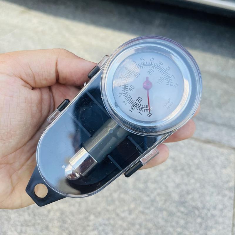 Bộ đo áp suất lốp ô tô, xe máy