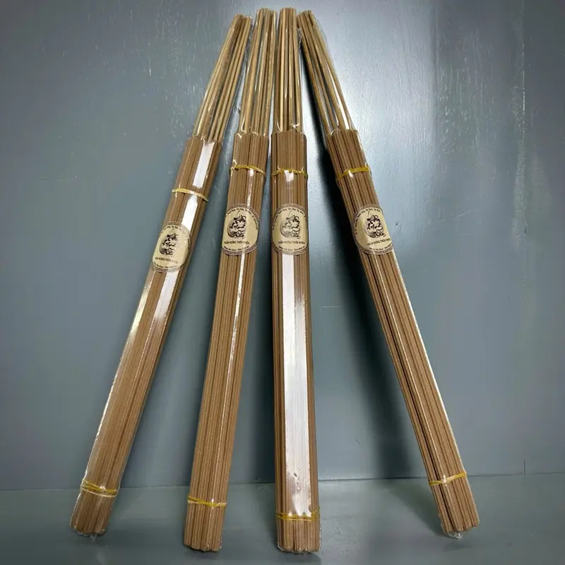 Nhang Trầm thắp rằm - đại lễ  loại 8 li - dài 4 tấc, cháy 2,5 giờ, mùi thơm ngọt thanh dịu nhẹ 7
