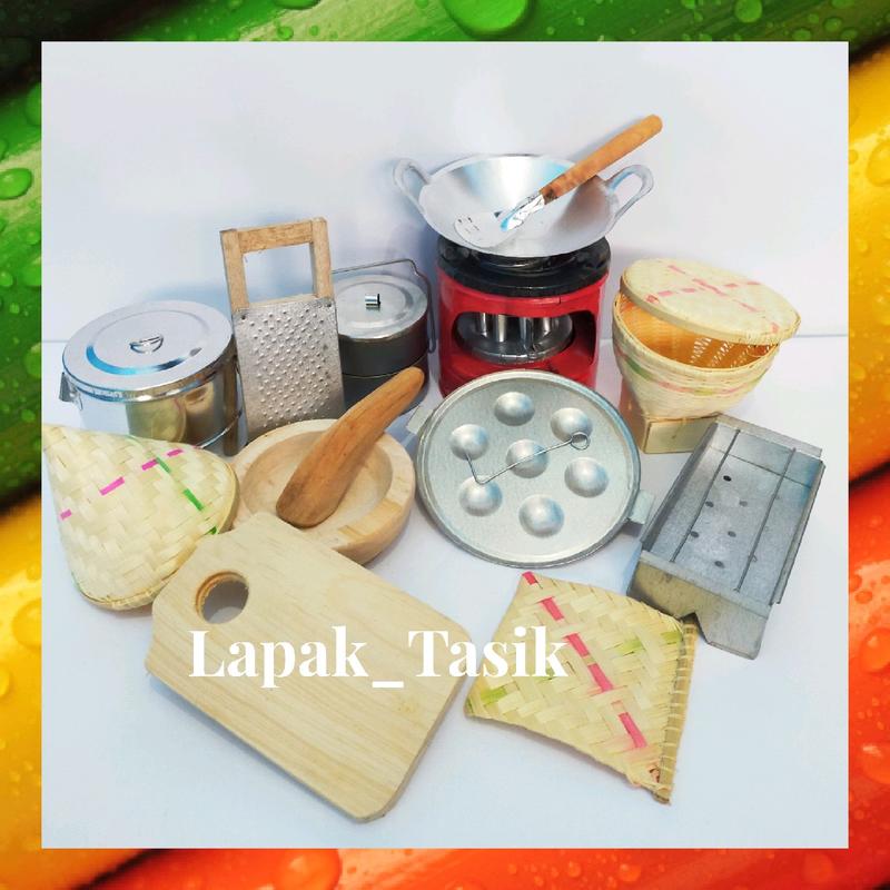 mainan masak masakan anak alat masak masakan kitchen set mainan anak Kayu Toys 1