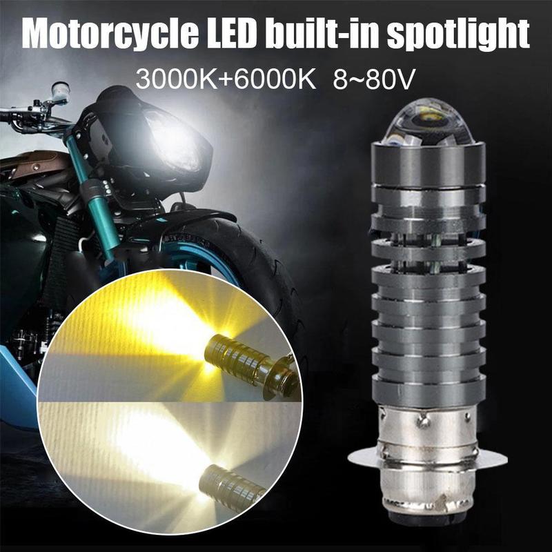 Product Introduction of H4 P15D LED Motorcycle Light 3000K/6000K 12V Headlight Driving Bulb Universal Auxiliary Spotlight Lamp Moto Accessories 23