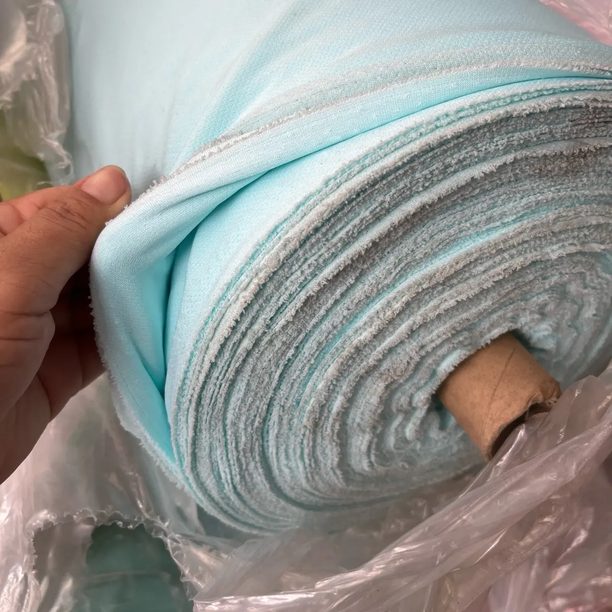 Vải thun màu khổ 1m6 :vải dùng may màng che :may mang cửa;may thảm .v.v