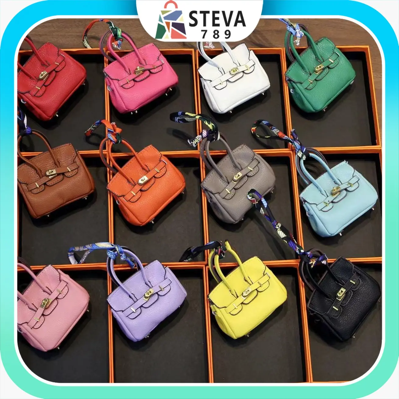 Liontin tas mini baru, liontin tas wanita, gantungan kunci tas lucu kreatif, liontin tas tangan gandulan aesthetic