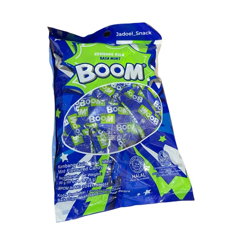 Permen BOOM 60 X 1,5 GR Rasa Mint By Jadoel_Snack Candy Food Cemilan ...
