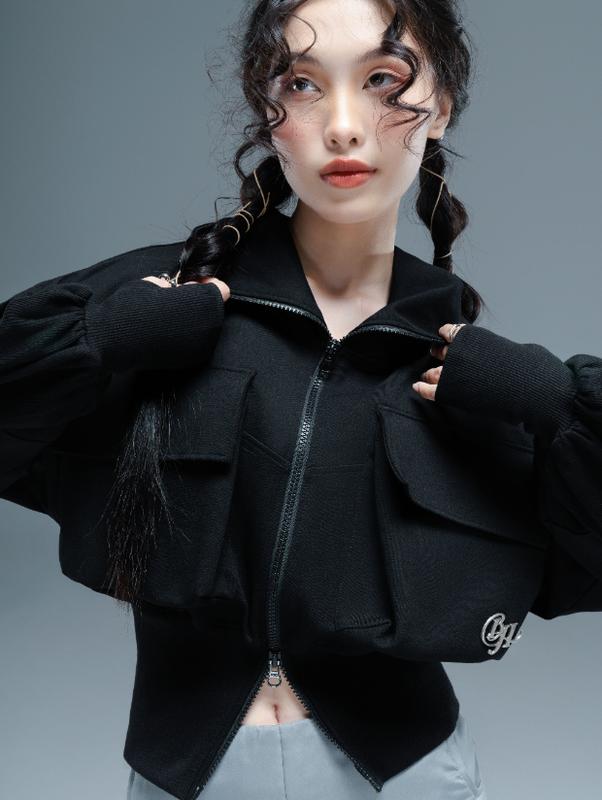 Áo Khoác Túi Hộp Đen BunnyHill SSBB11