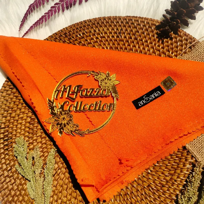 Jilbab Segiempat Sinar Glamour Ansania / Hijab Sinar / jilbab segiempat sinar / jilbab pesta 1