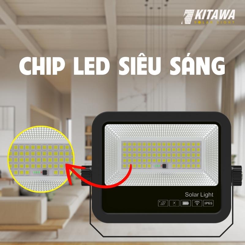 Product Introduction of Đèn Pha Năng Lượng Mặt Trời 100W Siêu Sáng KITAWA 23