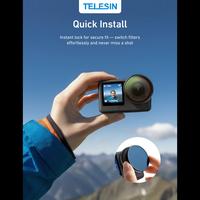 Gambar TELESIN Action Camera Filter (CPL/ND8/16/32) For DJ! Osmo Action 6 Filter Action Camera - S5-FLT-40 dari Brica Berrisom Kab. Tangerang 4 Tokopedia