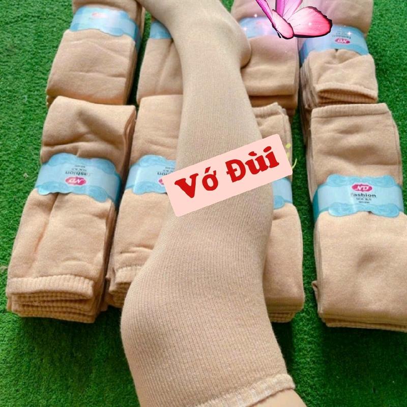 5 Đôi Tất Vớ Dài Đến Đùi Loại Dày Ủ Kem Che Nắng Giữ Ấm