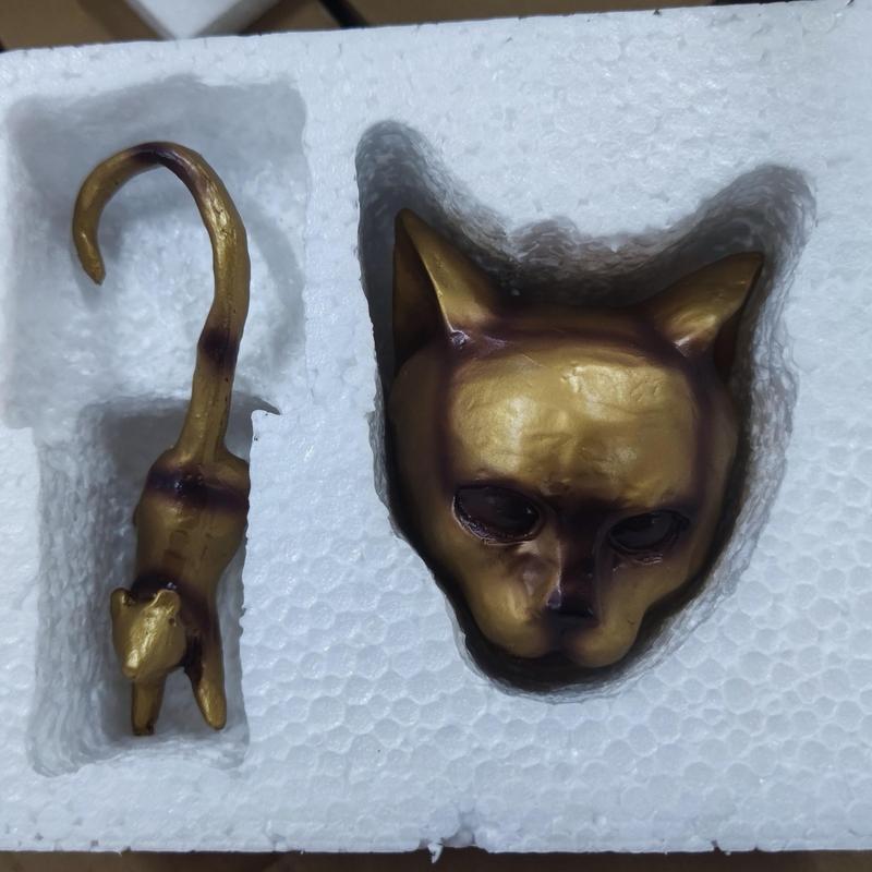Product Introduction of Cat & Mouse Design Door Handle Decoration, 1 Count Resin Door Handle Hanging Ornament, Home Decor for Living Room Bedroom Hotel Dormitory 16