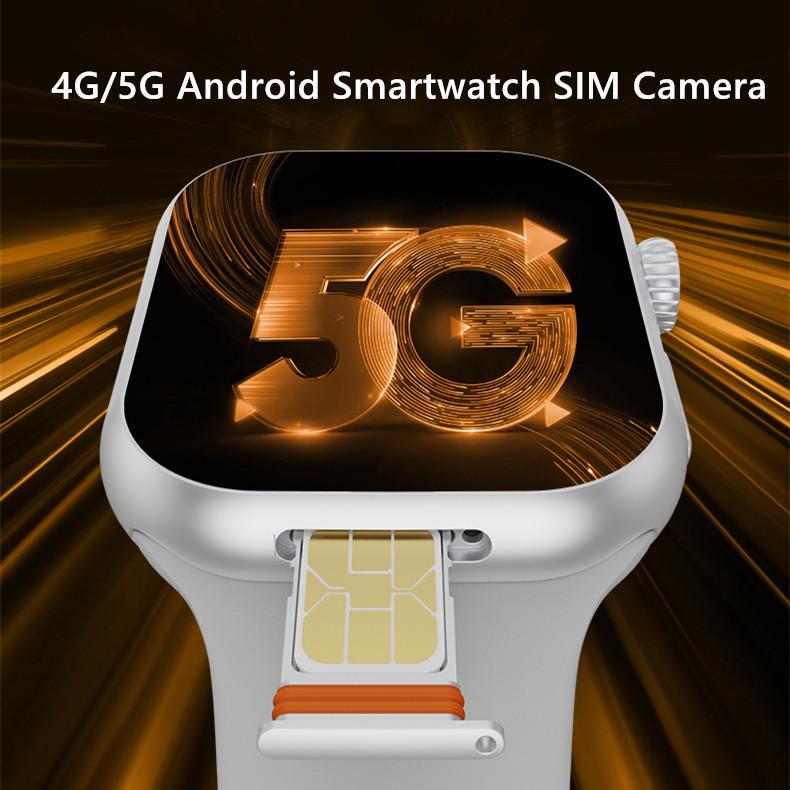 Sim Watch AMOLED Smart Watch With SIM slot and WiFi CD20 4G/5G Network Cellular ...