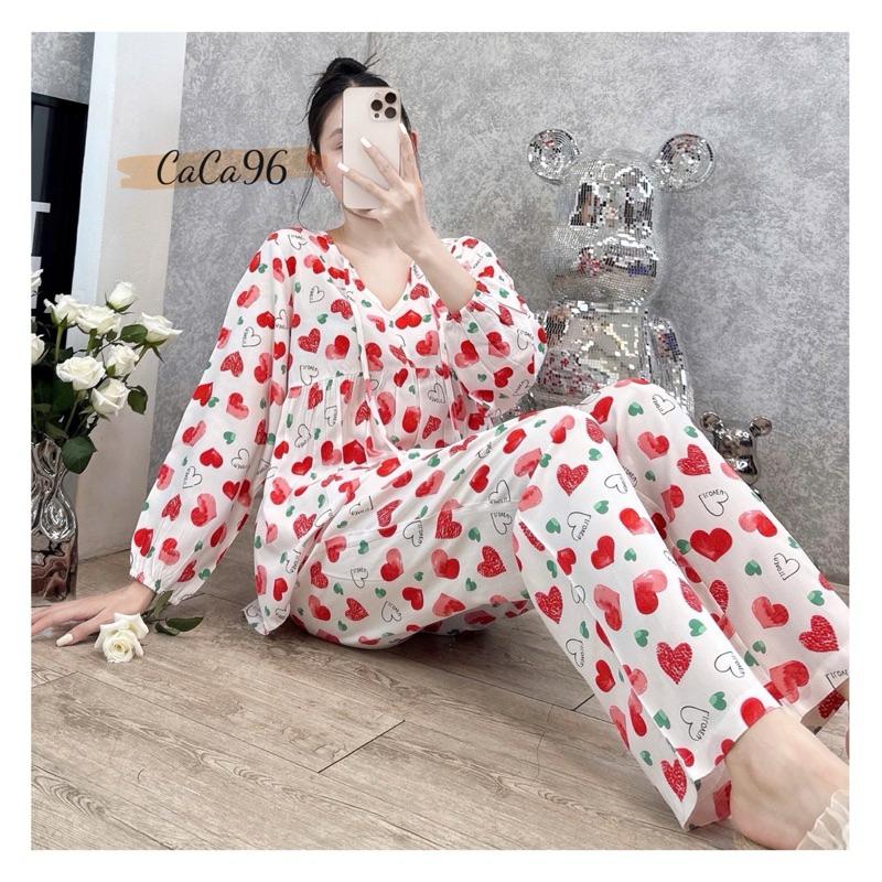 Đồ bộ tole nữ bộ lanh mặc nhà VNXK F21 Hàng thiết kế cổ nơ PHOM TO babydoll ,siêu xinh mềm mỏng nhẹ. 2