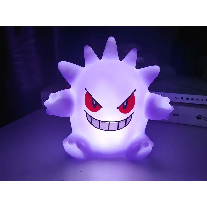 Mô Hình Pokemon Đèn Ngủ, Mô Hình Gengar, Đèn Đầu Giường, Búp Bê Quỷ, Quà Tặng Đồ Chơi Halloween, Bộ Sưu Tập Sáng Tạo Cho Trẻ Em, Đồ Chơi Phát Sáng 7