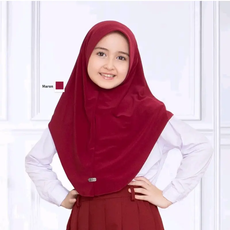 jilbab sekolah anak SD/kerudung anak SD kekinian  alazkia hijab collection Kerudung 2