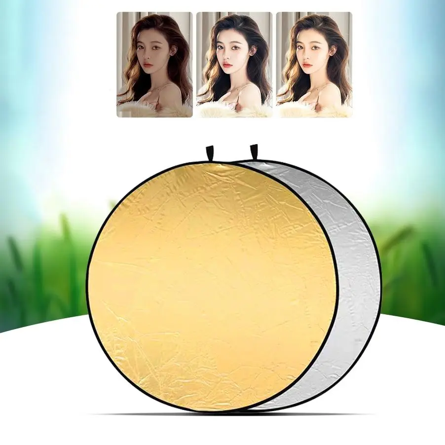 Tấm hắt sáng, Tấm phản quang tròn Chụp ảnh chuyên nghiệp hội tụ tốt, độ phản quang cao