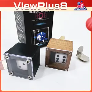 Alat Sulap Dadu Prediksi dalam Kotak untuk Pertunjukan Sulap Close Up dan Aksesoris Panggung yang Menarik dan Efektif untuk Pemula dan Profesional