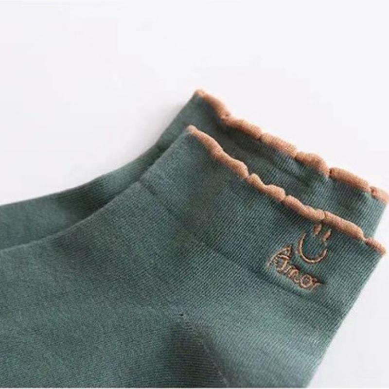 Product Introduction of [Nowship2h] Tất Vớ Nữ Cổ Ngắn Unisex Cotton Họa Tiết SMILE Phong Cách Hàn Quốc Dễ Thương - Mã TV014 34