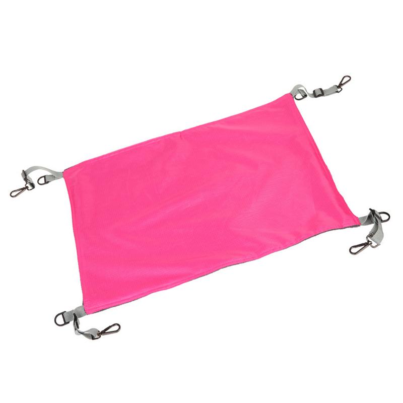 Cat Sleeping Mat Hammock Swing Refillable Cats Toys Two Sides 55*43cm Rosy 2