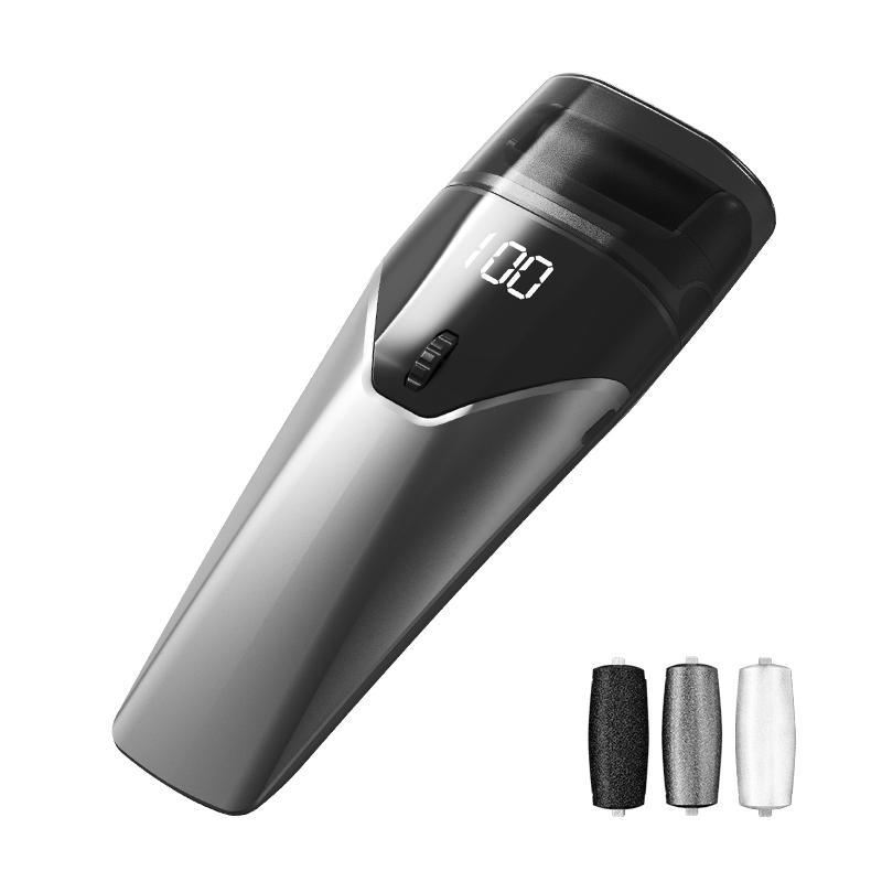 Product Introduction of Rechargeable Electric Foot File, Portable Pedicure Tool Kit, Professional Care of Dry, Cracked Skin, Perfect Gift for Foot Repair 0