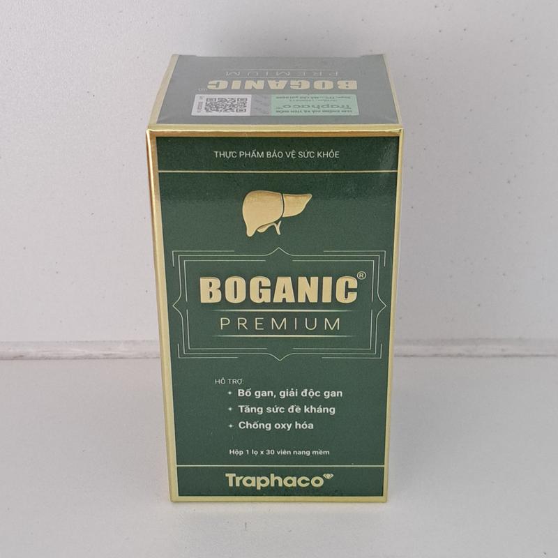 Viên uống giải độc gan, tăng sức đề kháng, chống lão hóa Boganic Premium Traphaco (30 viên)