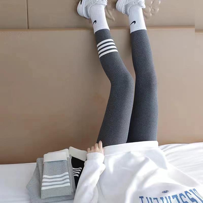 Legging Wanita Populer Baru 2023 Legging Berkualitas Tinggi Celana Pinggang Tinggi Elastis Tinggi Celana Legging Kecil Celana Elastis Pakaian Luar Wanita Ramping Ukuran Besar Longgar 8