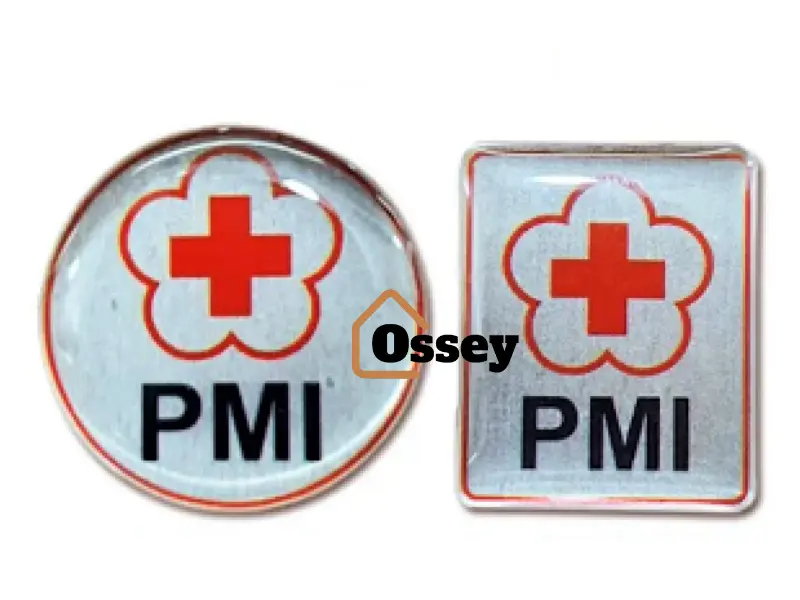 PIN PMI DAN PMR INDONESIA Besi Biru Bros Hijau