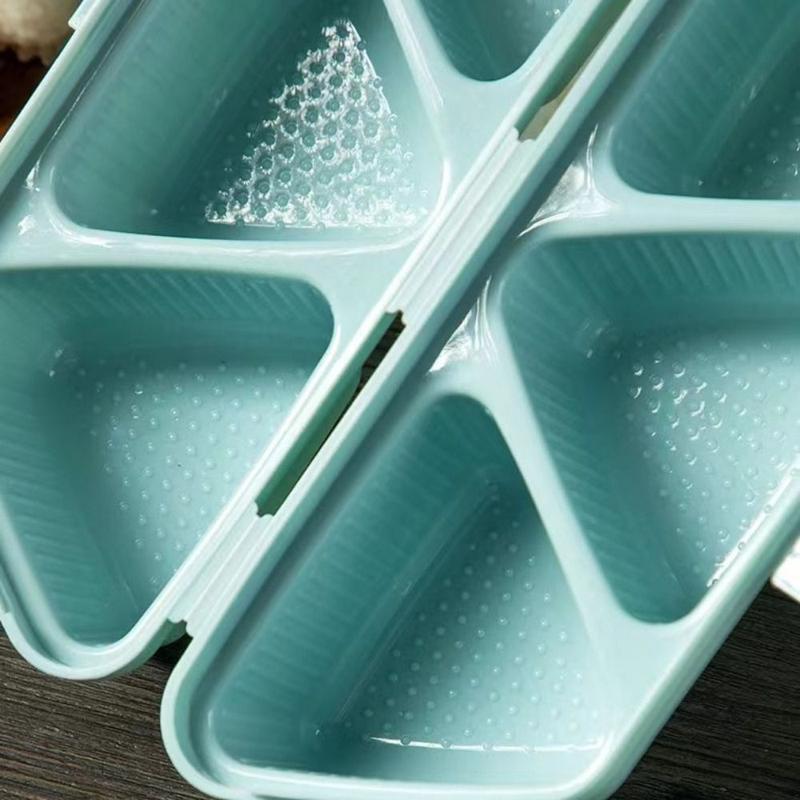 Product Introduction of Khuôn Sushi Hình Tam Giác 6 Khoang, Dụng Cụ Nhà Bếp, Dụng Cụ Ép Cơm Nắm Kiểu Nhật, Khuôn Cơm Nắm Hình Thang, Hình Tam Giác Không Chứa BPA, Thích Hợp Cho Dã Ngoại 11