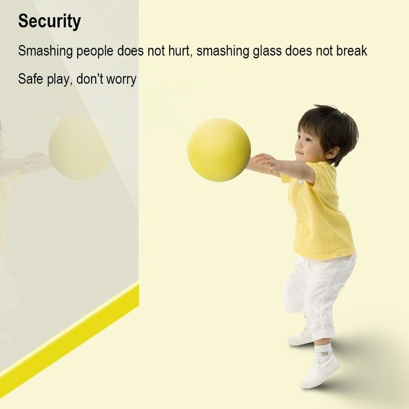 Product Introduction of Silent Basketball Foam Basketball Indoor Silent Training Children Patting Elastic Ball Toy Basketball Training Ball 46