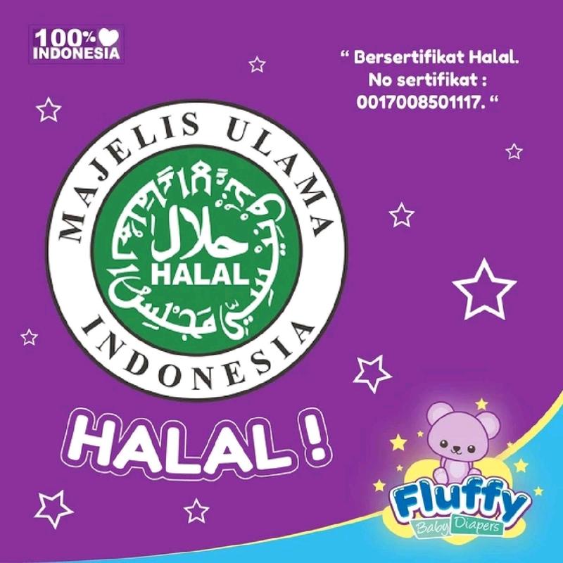 (2BALL) FLUFFY BABY PANTS S40 M32 L28 XL26 Bayi Balita Diapers 6