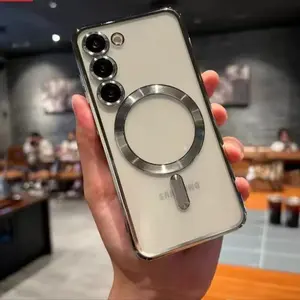 Case for Samsung A15 5G/ A16 5G / A17 5G / A55 5G / A14 5G / A26 5G / A25 5G / A56 5G / A35 5G / A54 5G / A36 5G / A24 5G silikon model magsafe magnet wireless premium cover