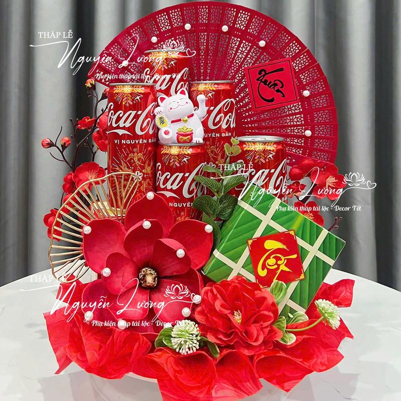 Mẫu 20 - Set Phụ Kiện Tháp Tài Lộc - Trang Trí Tết - Trang Trí Nhà