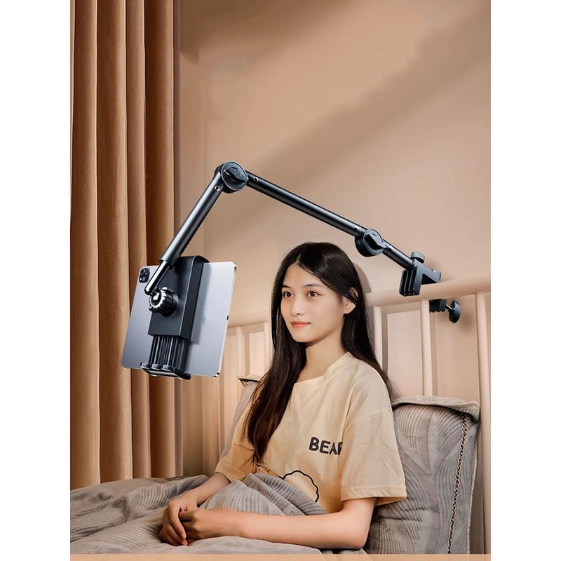Giá Đỡ Điện Thoại Máy Tính Bảng Kẹp Cạnh Bàn Học; Giá Đỡ Gắn Đầu Giường Ngủ; Cây Xem Phim Livestream Carbon Phụ Kiện